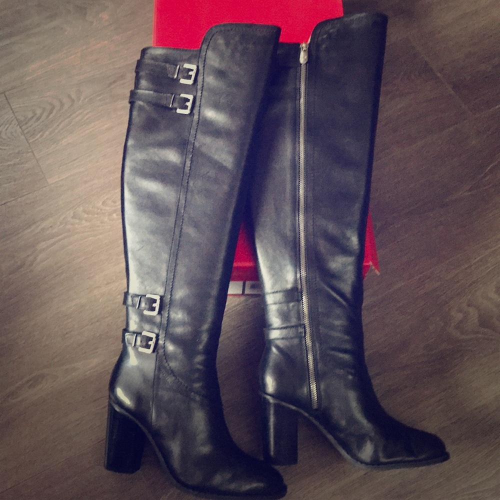 Adrienne Vittadini tall over the knee boots